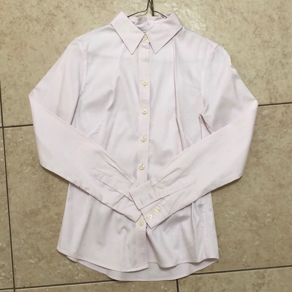 Banana Republic light pink button down shirt - Picture 2 of 3